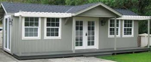 Mahindra Containers MS Prefabricated Guest House, Color : White, Gray, etc