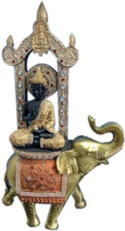 Ceramic Spiritual Buddha Statue, Feature : Attractive Look