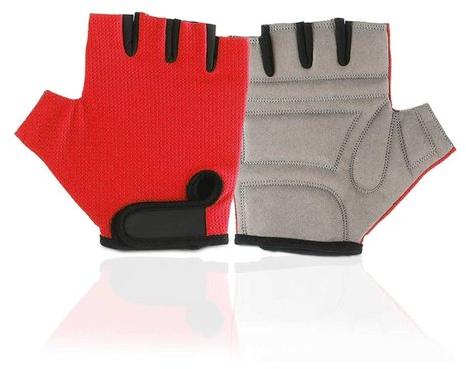 Plain Micro suede lycra Gym gloves cycling Gloves, Size : Free