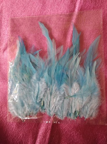 Sky Blue Bird Feather, for Industrial, Style : Modern