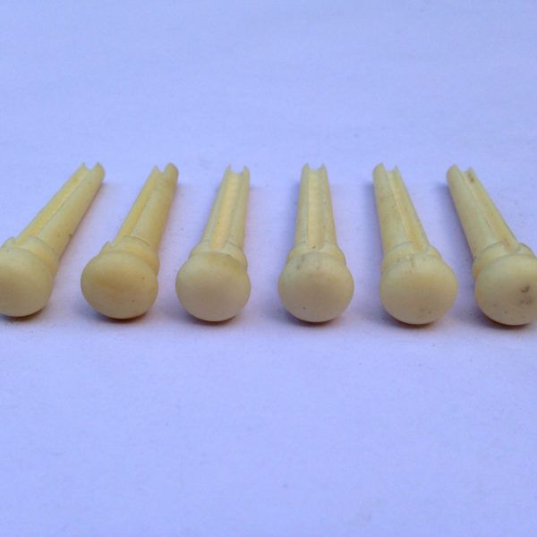 Real Bone Acoustic Guitar Bridge Pins