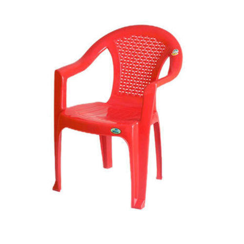 Plastic Visitor Chairs, Color : Red Beige