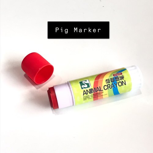 Red Pig Marker