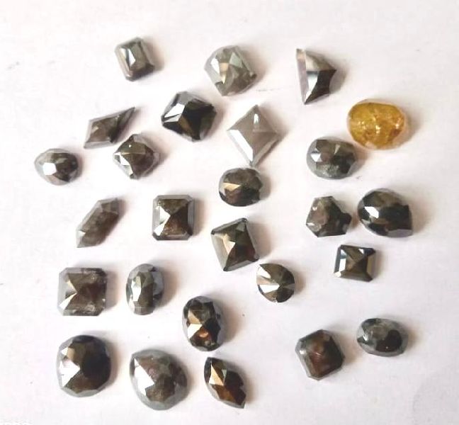 40ct Salt & Pepper Diamonds In Black & Grey Color