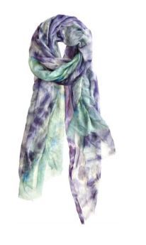 Rayon Tie & Dye Scarves, Size : 55x180 cm