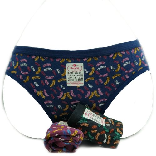 Cotton Sinker Ladies Innerwear Panty, Printed, Size: M To 3xl at