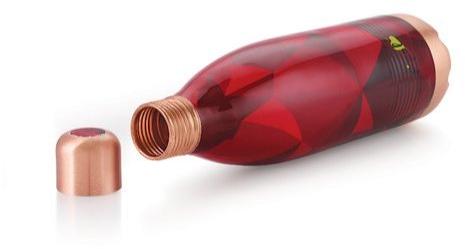 Designer Copper Bottle