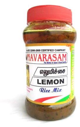 Navarasam Lemon Rice Mix, Packaging Type : Plastic Jar