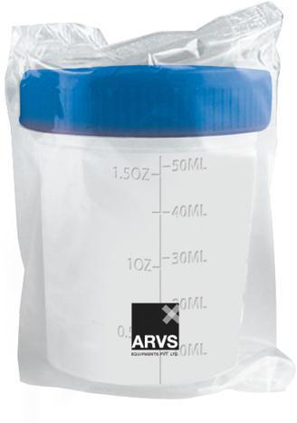 50 ml Sterile Urine Container, Feature : Eco-Friendly