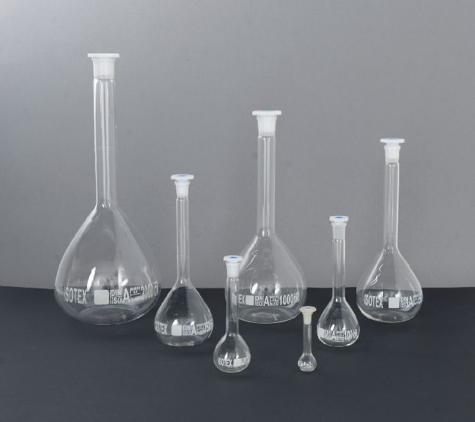Glass Volumetric Flask, for Lab Use