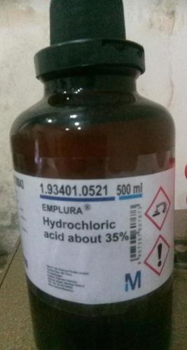 Hydrochloric Acid, for Laboratory, Form : Liquid