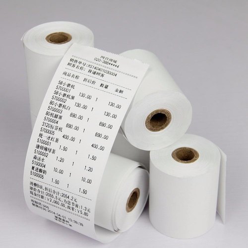 Plain thermal paper roll, Feature : Eco Friendly, Fine Finish