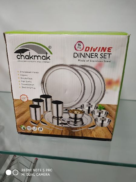 CK6004 DINNER SET DIVINE (16 PCS), for Home Use, Gifting, Feature : Durable, Fine Finished, Scratchproof