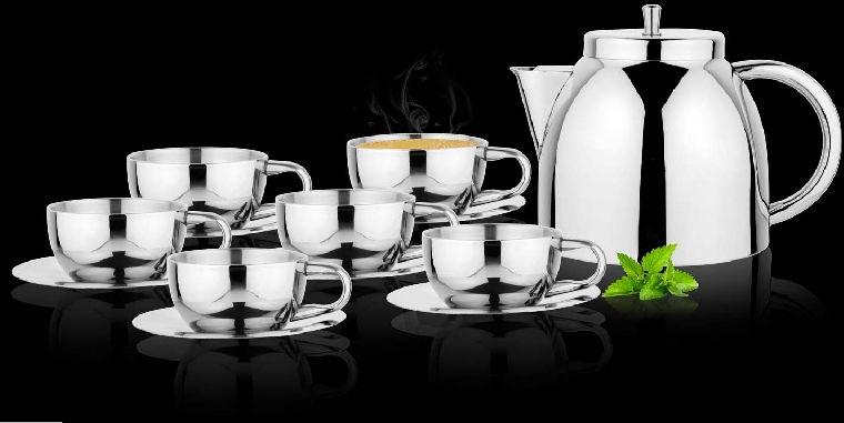 CK6006 CUP & SAUCER + KETTLE SET (13 PCS)