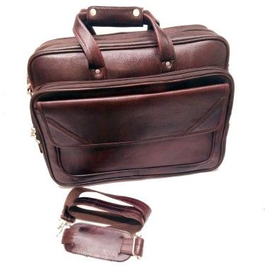 Plain leather laptop bag, Size : 15*12 inch