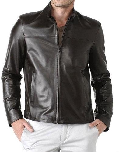 Iftekhar Men Leather Jacket, Size : All Sizes