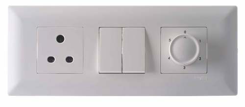 Polycarbonate Electrical Switch, Color : White