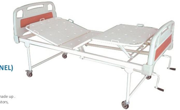 UNIEQUIP Iron Fowler Bed ABS Panel, for Hospitals