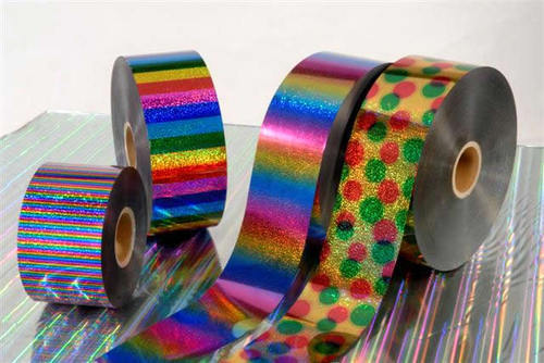 Prizm Polyster Holographic Polyester Film, for Packaging Use, Length : 50-60 Meter