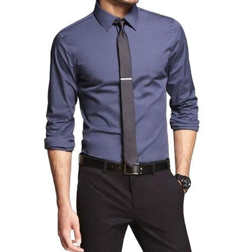 Mens Formal Shirt, for Anti-Shrink, Breathable, Size : XL, XXL