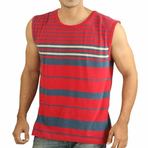 Cotton Mens Sleeveless T-Shirt, for Casual Wear, Feature : Comfortable, Easily Washable