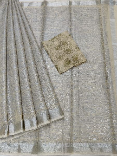 Kota Doria Printed Saree