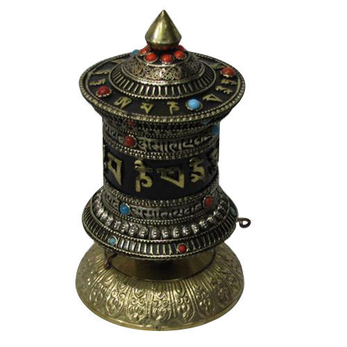 Copper Tibetan Prayer Wheel, Size : 10-15 inch