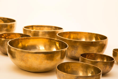 Brass Tibetan Singing Bowls