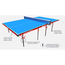 KD Tennis Table, Size : 4x8 Feet