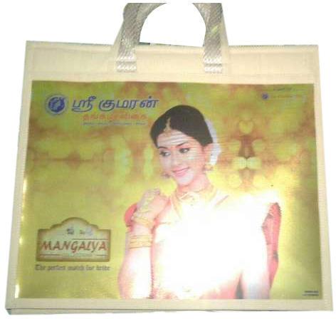 Plastic Advertising Shopping Bag, Style : Handled