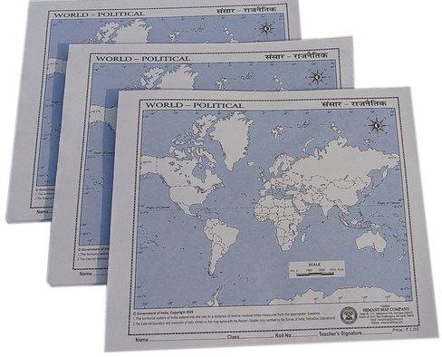Paper Physical Outline Map, Packaging Type : Carton Box