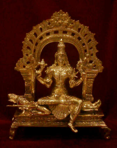 Brass Panchaloha Tripurasundari