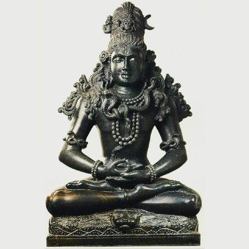 Natesan's Arts Stone Shiva statue, Color : Grey