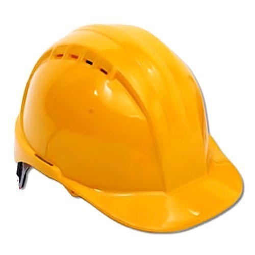 HDPE Safety Helmet, for Construction Area, Packaging Type : Box