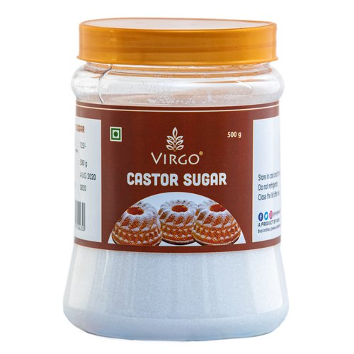 Virgo Castor Sugar, Packaging Size : 500gm