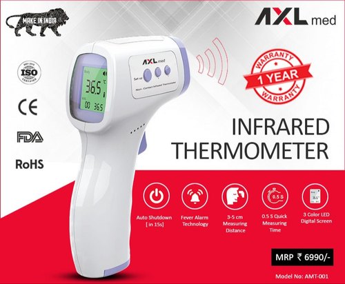 AXL Plastic Infrared Thermometer, Feature : Handheld
