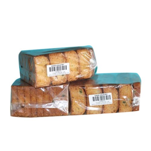 Cake Country Suji Milk Rusk, Packaging Type : Packet