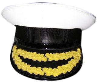 Navy Zari Cap