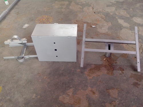 Solar Battery Box Solar Panel Stand Battery Clamps