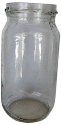 250 ml Glass Round Jar, for Packaging, Color : Transparent