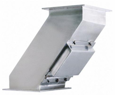 Stainless Steel Magnetic Chute, Color : Silver