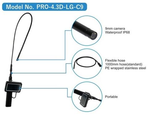 PRO-4.3D-LG-C9 Telescopic Inspection Camera