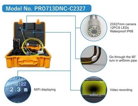 PRO713DNC-C2327 Drain & Pipe Inspection Camera