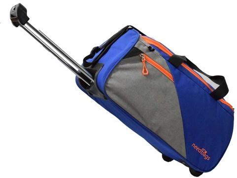 NEEDBAGS DUFFLE TROLLEY BAG, Size : 20 INCH