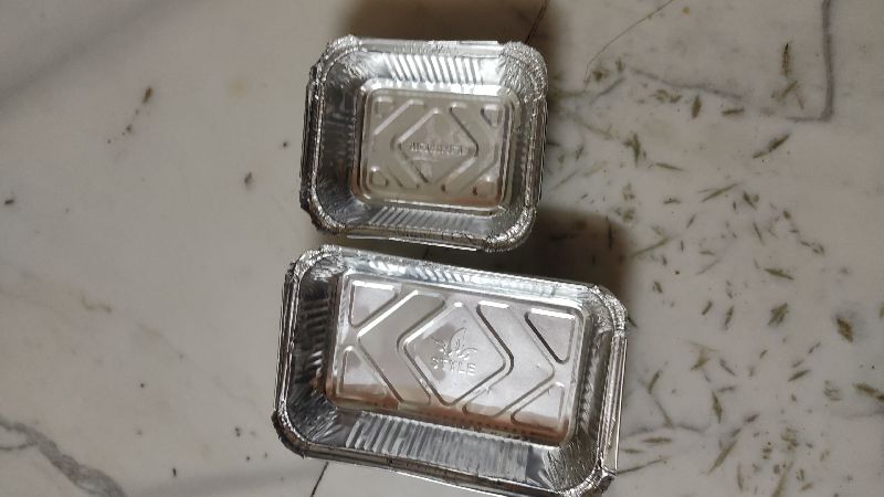 Smooth Aluminium Aluminum Foil Container, for Packing Food, Paper Type : aluminium