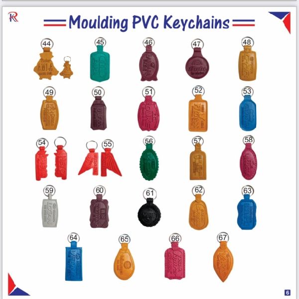 Pvc Rubber keychain