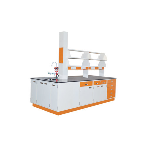 Polished Metal Laboratory Workstation, Feature : Corrosion Proof, Crack Resistance