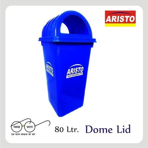 Aristo Rectangular HDPE Dustbin Dome Lid, Color : Yellow
