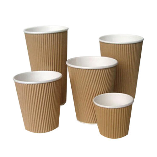 Ripple paper cups, Size : Standard
