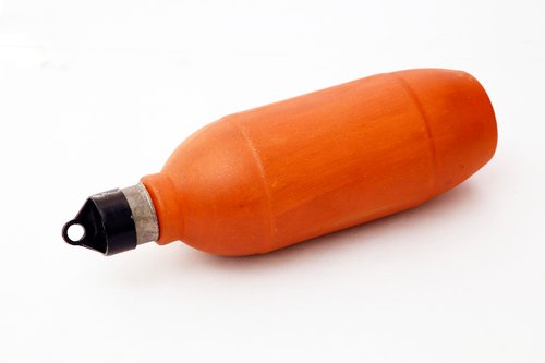 Edgen Clay Terraccotta Water Bottle, Cap Type : Plastic